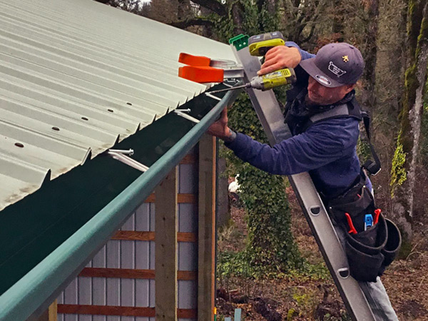 Gutter Installation in Albany Oregon
